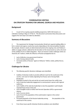 Doc 1. stratcom-training