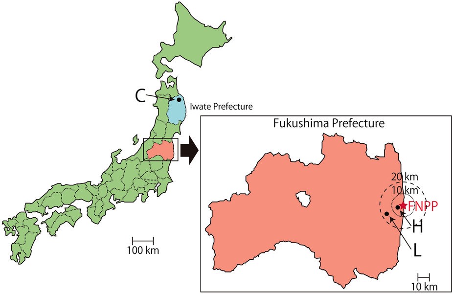 Figure 1- Study sites, srep24077-f1
