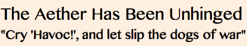 HEADLINE- H.A.A.R.P. Season