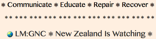 Pic 2. CERR LMGNC, New Zealand is Watching