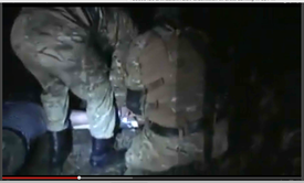 Pic 8. 20150425 BATALLION AZOV Crucifixtion w. Cross Burning !!! 18+ !!!.screenflow