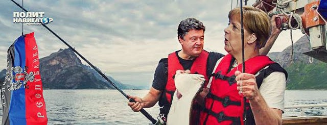 Poroshenko calls Merkel